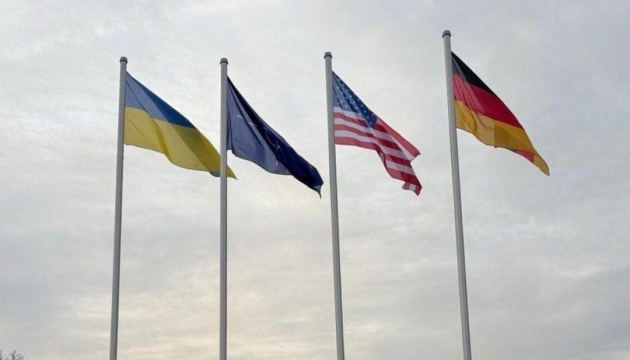 Ukrainian flag raised at NATO mission on Armed Forces Day