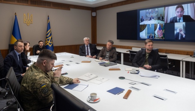 Zelensky holds first working group meeting with U.S. representatives