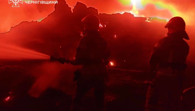 Enemies shell Chernihiv region 34 times in 24 hours