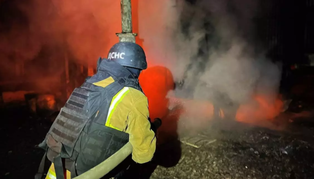 Russians launch second strike on enterprise in Dnipropetrovsk region, injuring employee and rescuer