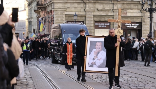 Stepan Hiha laid to rest in Lviv