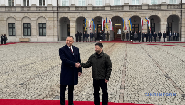 Zelensky in Warsaw for first meeting with Nawrocki