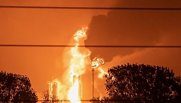 Drones attack port in Russia’s Krasnodar region, igniting oil tanks