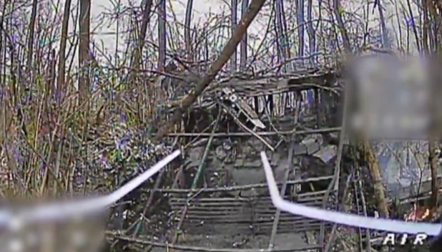 Border guards destroy tank hidden by Russians in Kursk sector