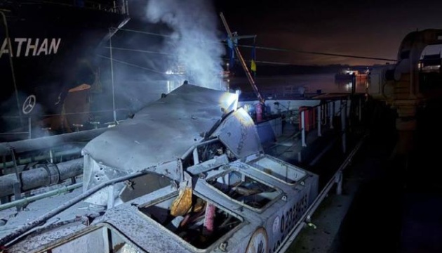 Slovak-flagged ship damaged in Russian attack on Odesa seaports