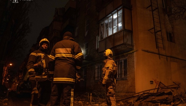 Rescuers finish work at all sites after Russian attack in Kyiv