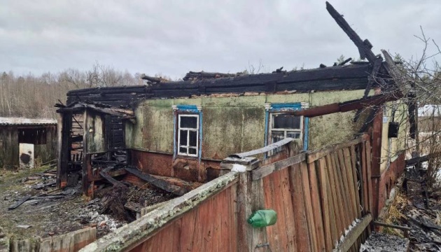 Russian attacks over past day damage houses, injure one person in Chernihiv region