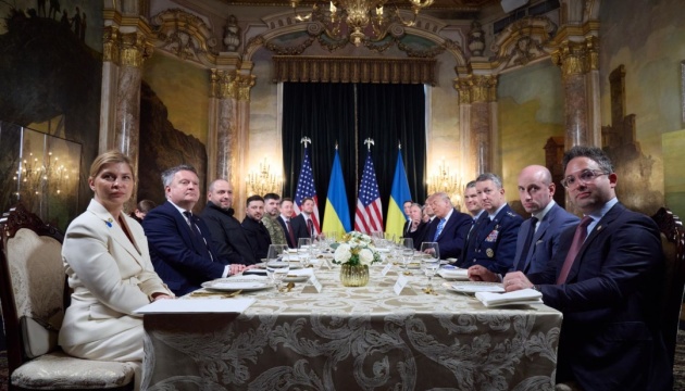 lunch menu of Ukrainian and US presidents revealed