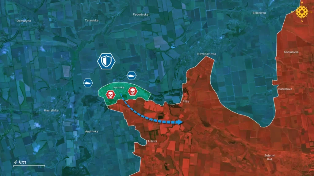 Frontline report: Russian troops caught in kill zone as Ukraine reclaims Ivanivka in daring counterattack