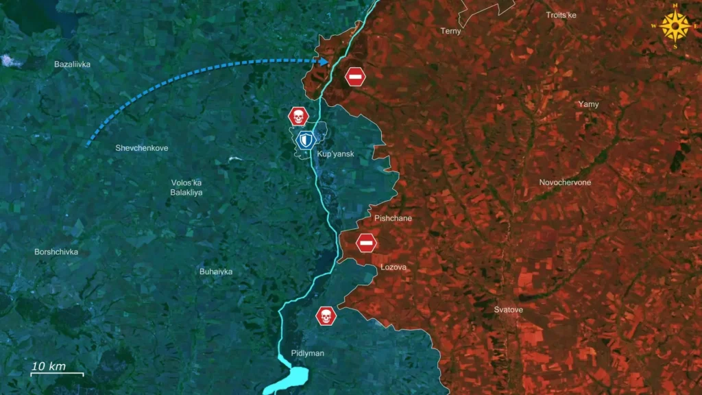 Frontline report: Ukraine turns Russian pipeline into kill zone as Kupiansk counteroffensive advances