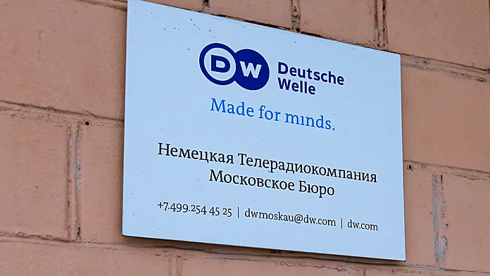 Russia labels German broadcaster Deutsche Welle as an 'undesirable organisation'
