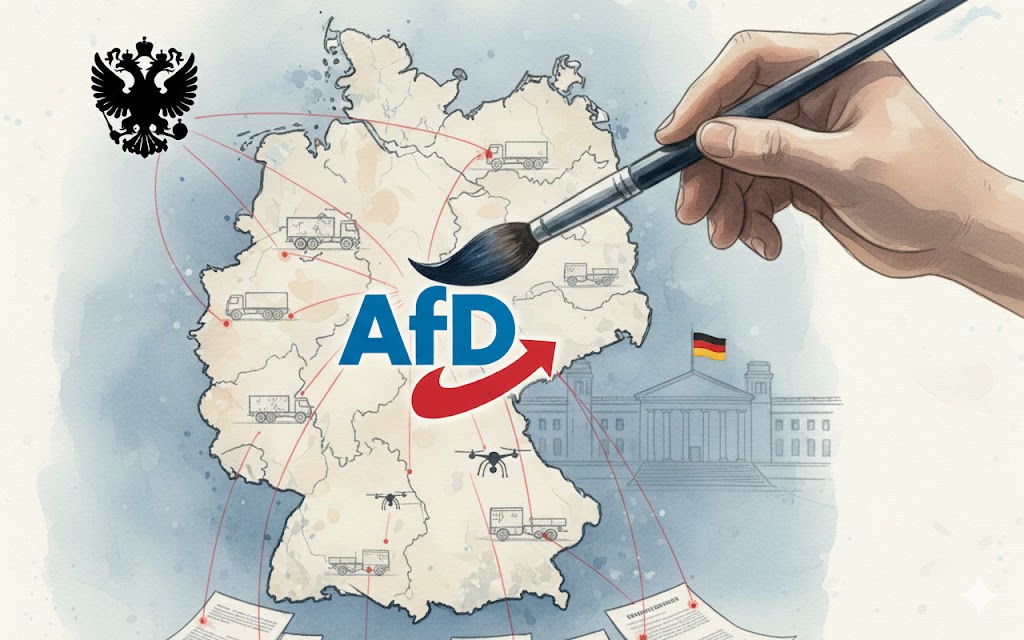 AfD lawmaker files eight drone-defense inquiries in one day; minister: “Kremlin task list”