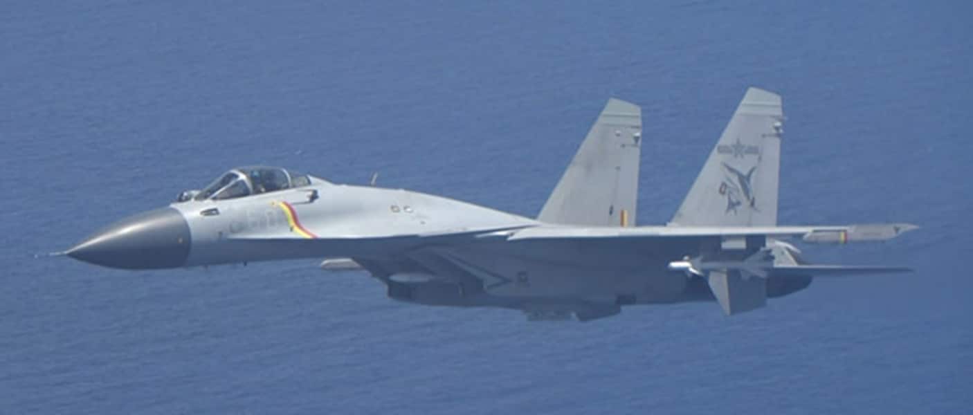 Japan Protests After Chinese J-15 Figthers Lock Radar on JASDF Jets Near Okinawa