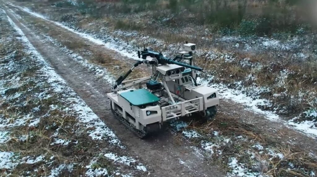 Welcome to future of war: Ukrainian combat robot just destroyed Russian armored vehicle and its crew (VIDEO)
