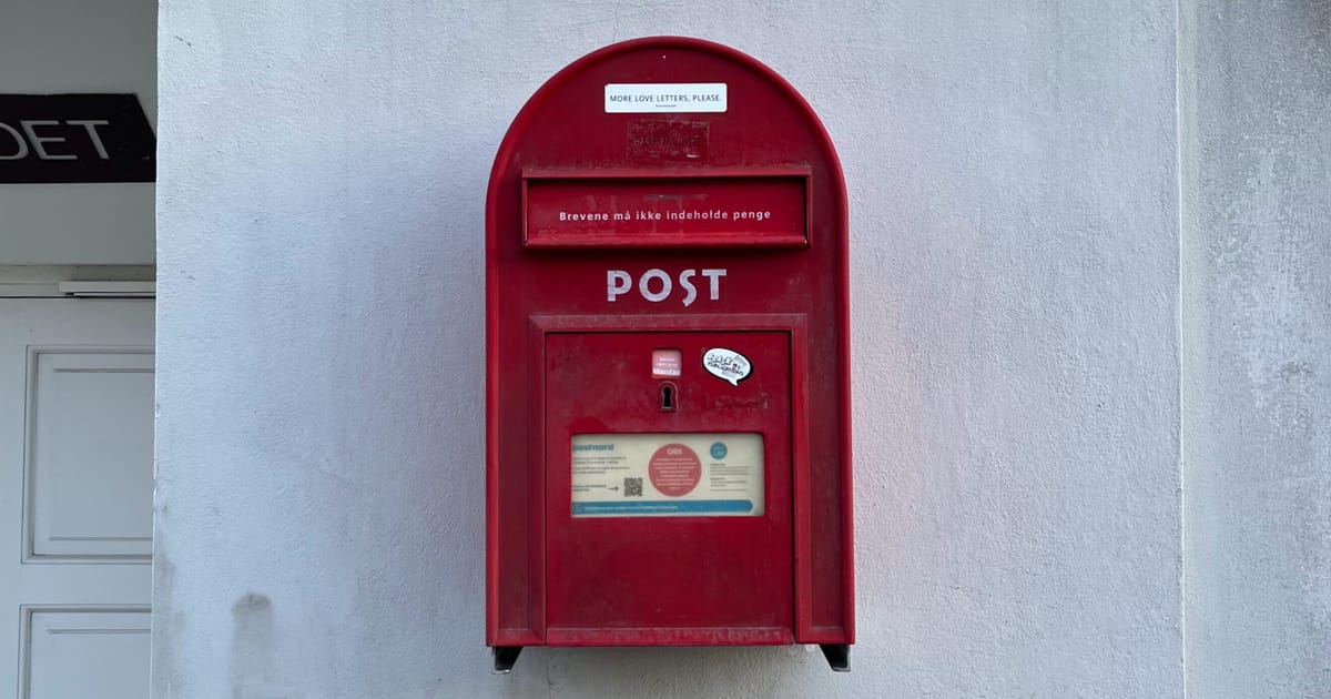 Please, Mr. Postman! Denmark bids farewell to letter delivery and mailboxes – POLITICO