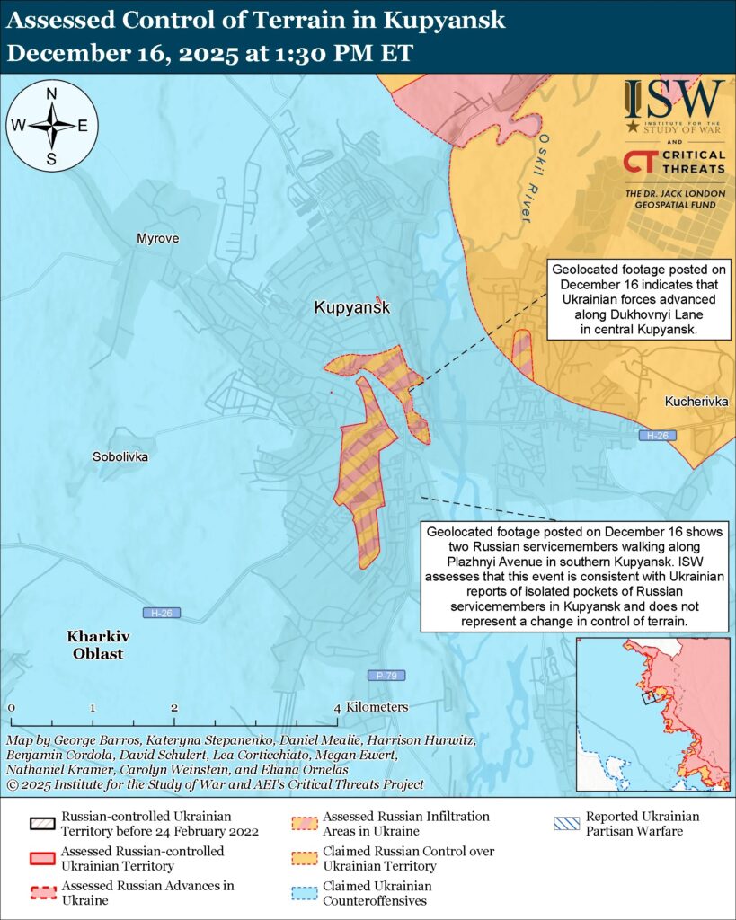 ISW: Kremlin denies trouble in Kupiansk — even Russian milbloggers say otherwise (MAPS)