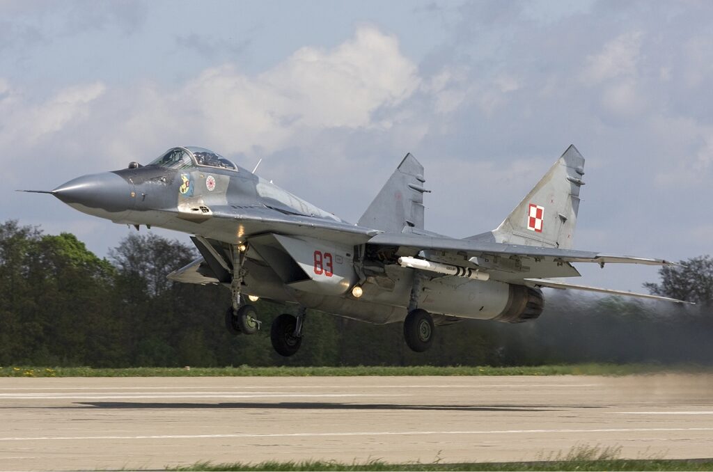 Poland may transfer six to eight MiG-29 aircraft to Ukraine