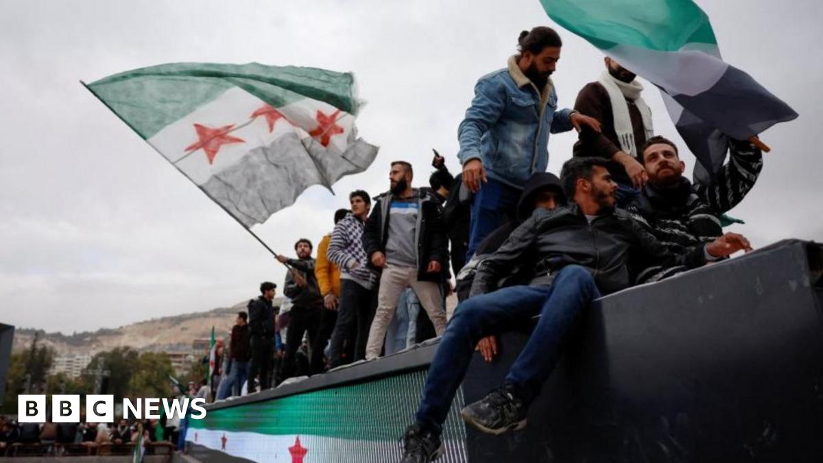 Syrians celebrate one year since Assad’s fall as president to address nation