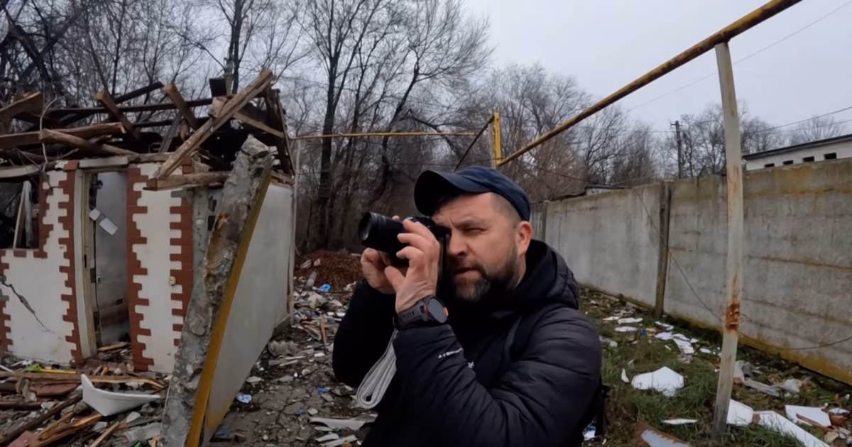 Once A Safe Haven, Ukrainian Town Of Mezhova Is Reduced To Rubble