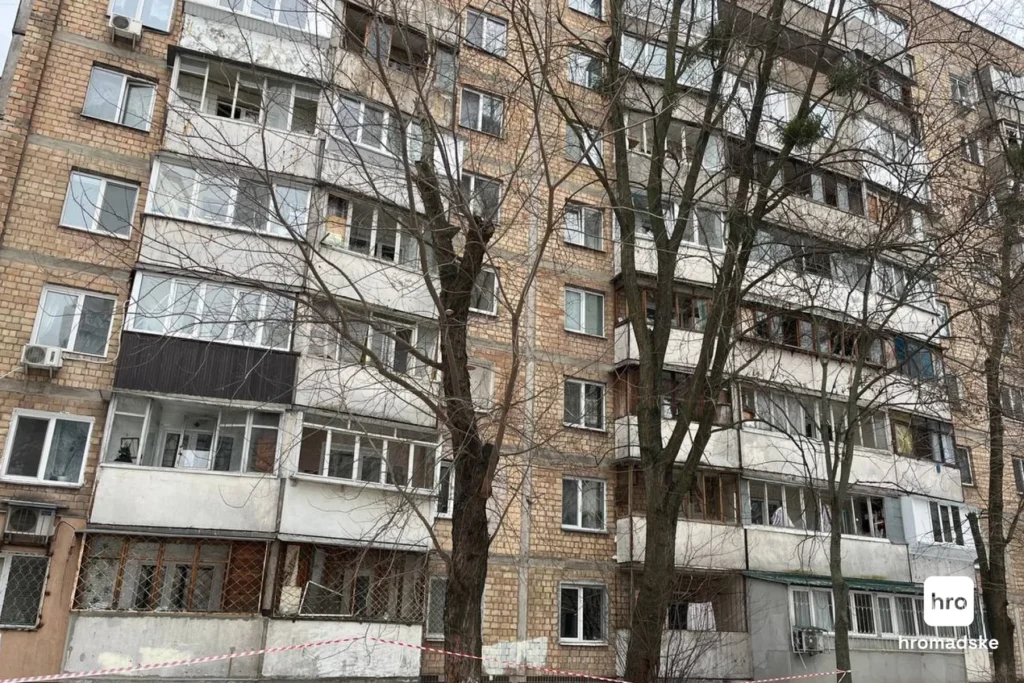 Russian Shahed hits Kyiv aviation university dorm as students sleep inside