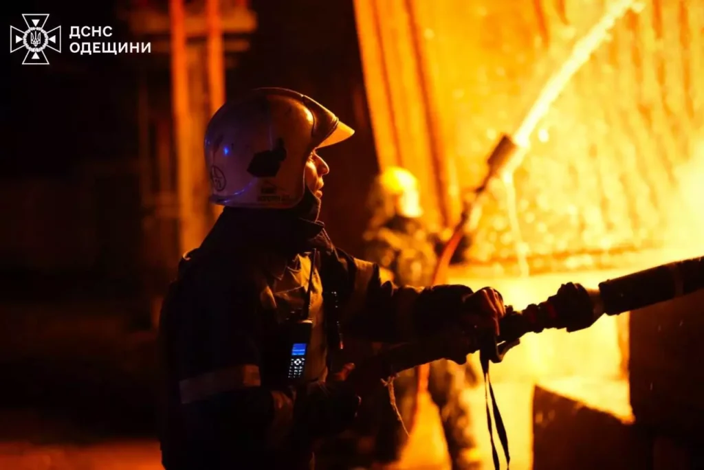 Russia strikes Ukraine’s largest port for third straight day, sets food storage ablaze