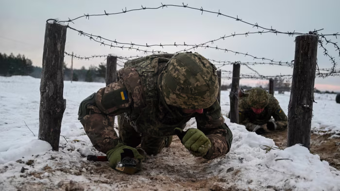 Ukraine detains British army veteran on suspicion of spying for Russia