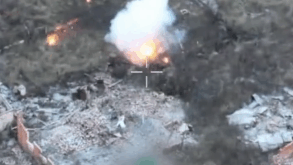Ukraine’s border drones kill nine Russians caught crossing icy river in the dark (VIDEO)