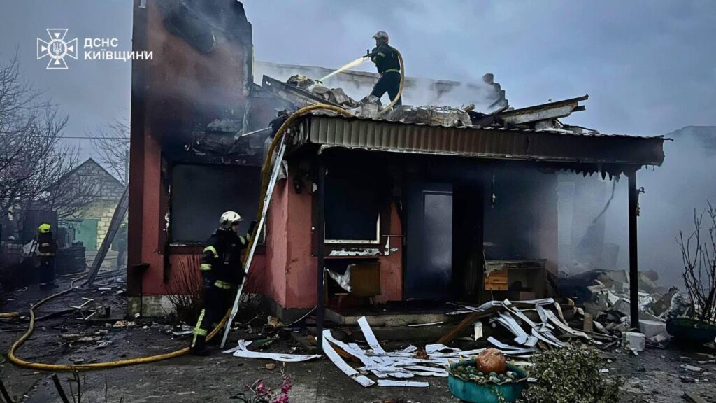 Kyiv under fire: Drones hit five districts, one person trapped under rubble as third of capital loses heat