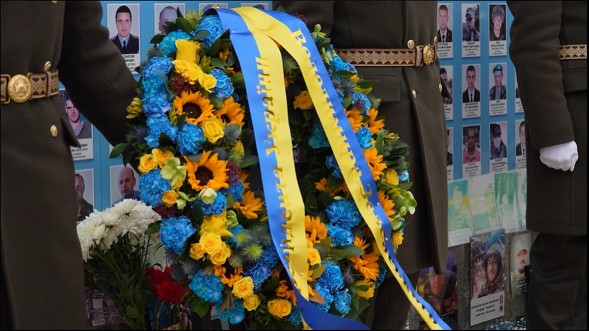 Presidents of Ukraine and Cyprus honor memory of fallen Ukrainian defenders