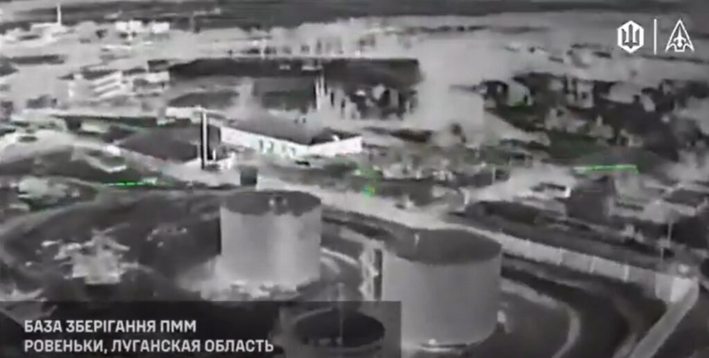 Crimea’s river patrol base and radar tower among 12 targets hit by Ukrainian drone force (VIDEO, MAP)