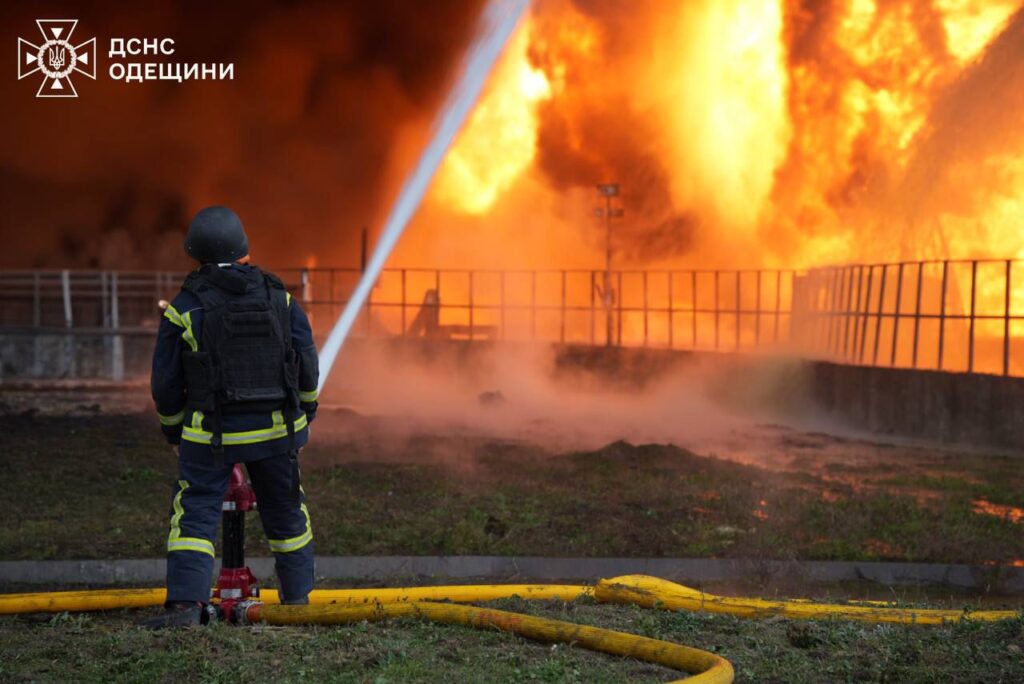 Russian attack triggers emergency shutdown at Zaporizhstal, hits ports in Odesa and Reni