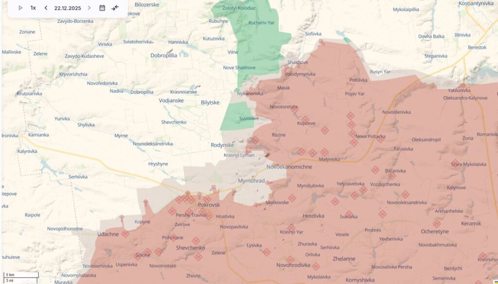 Myrnohrad defense holds as Russians are eliminated on approach, military says