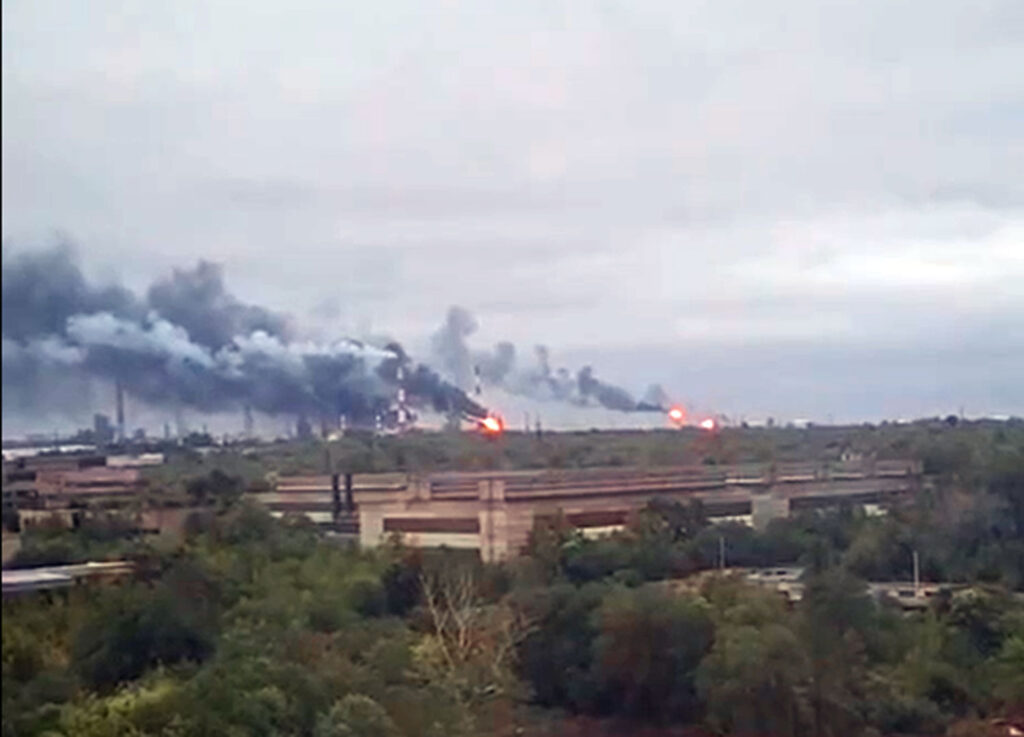 Russia’s Syzran refinery goes offline after repeat Ukrainian drone strikes