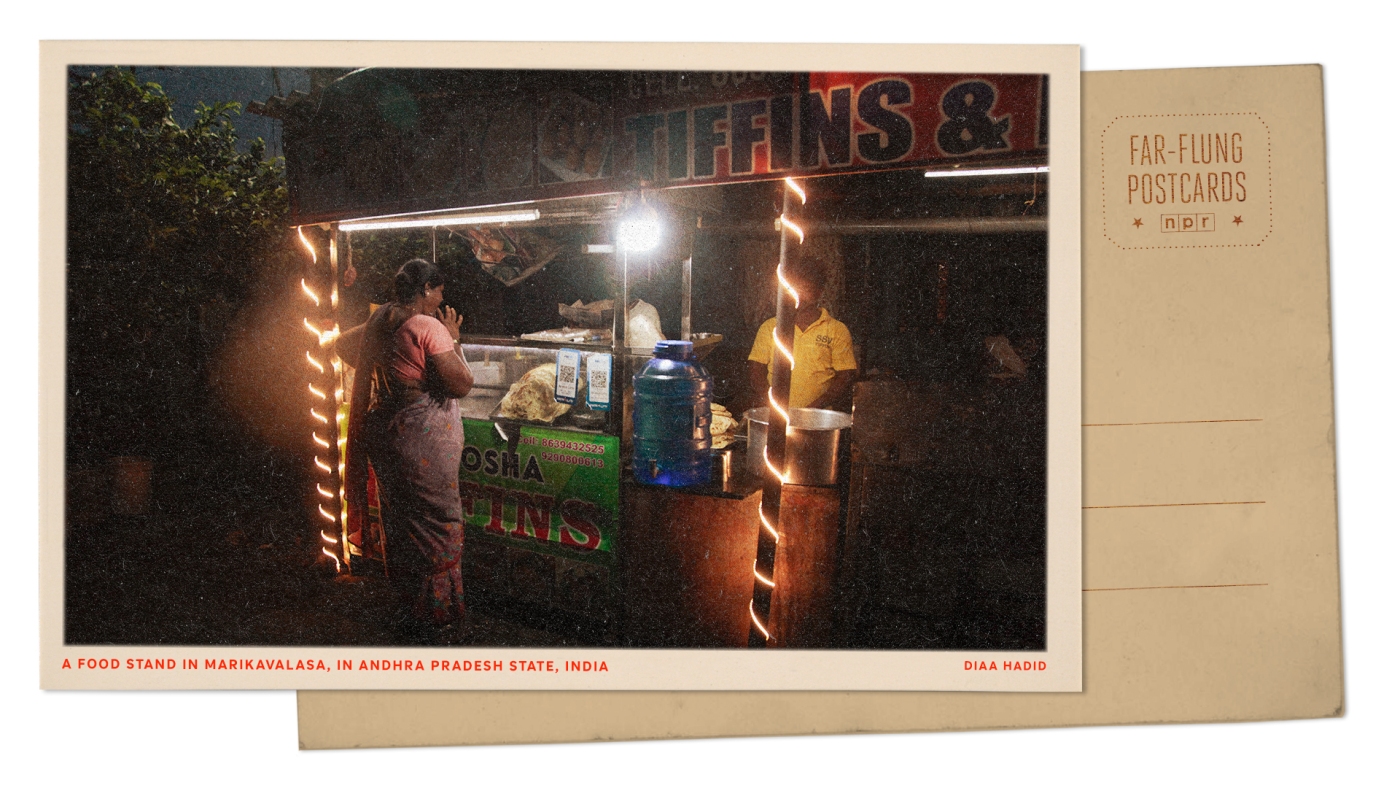 Indian food stand offers late meal for working women : NPR