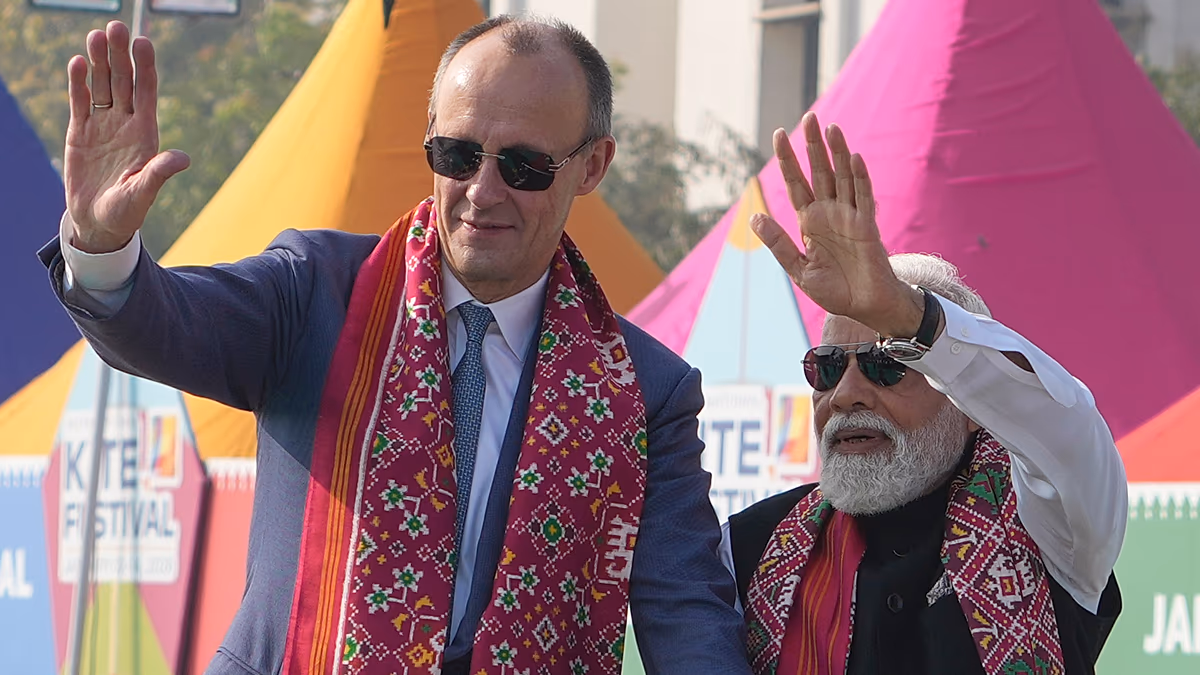 Video. German Chancellor Merz visits India to boost economic and defence ties