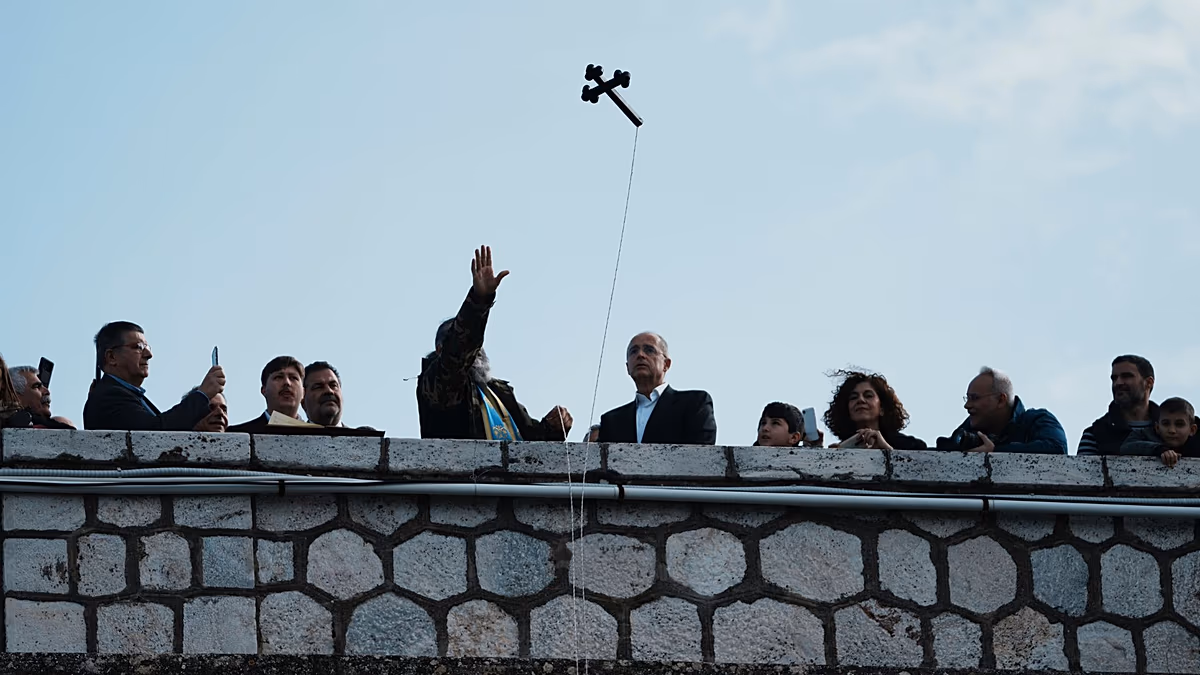 ‘It used to rain a lot more’: Greece’s Epiphany events highlight concerns about water scarcity