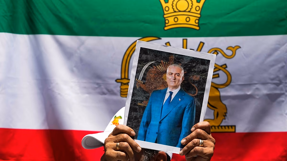 Exiled son of Iran’s shah says Islamic Republic ‘will fall’