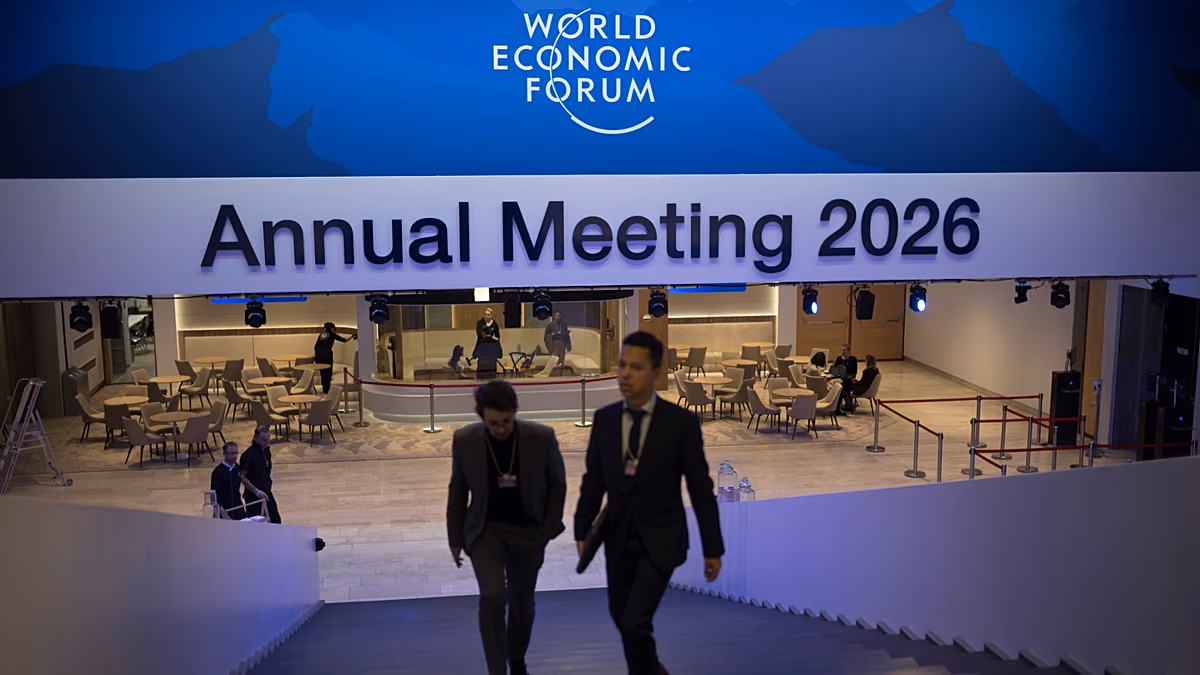 Use of private jets to Davos has soared in the past three years. Is it time for a super-rich tax?
