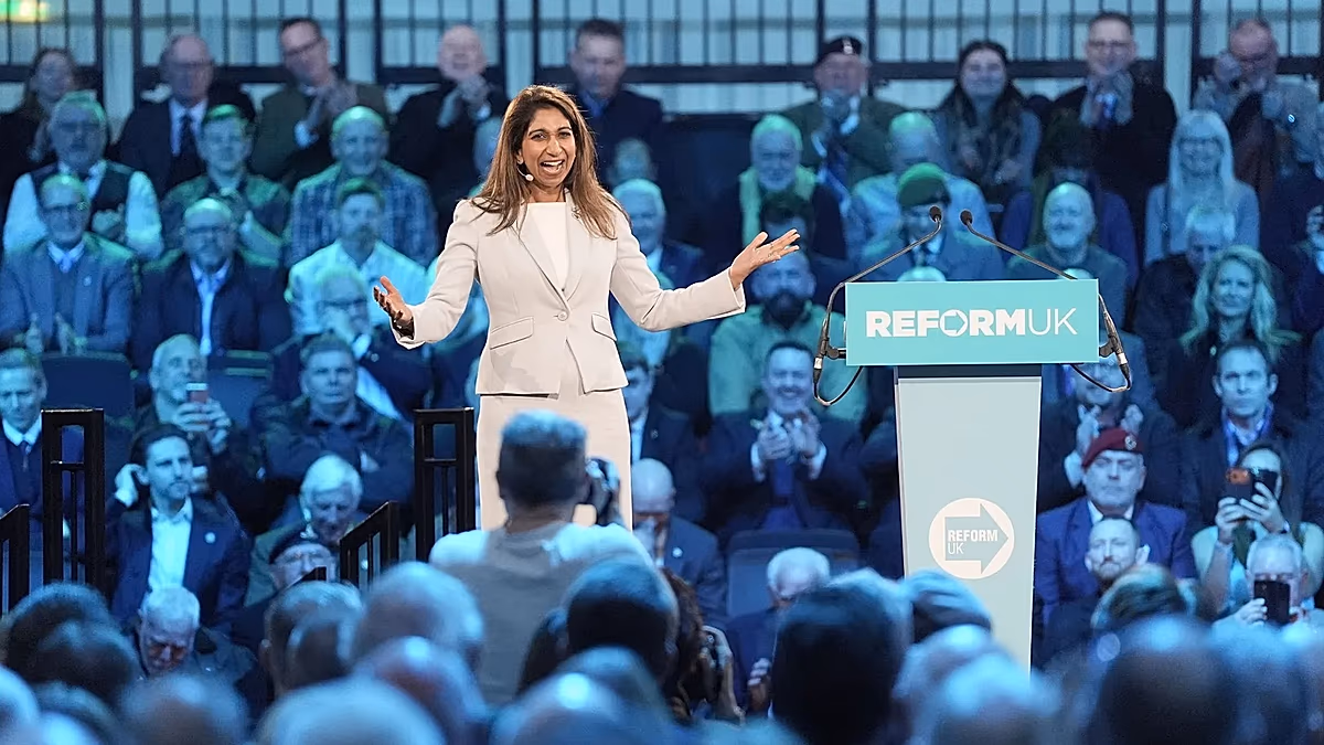 Conservative Party loses another lawmaker as Suella Braverman moves to Reform UK