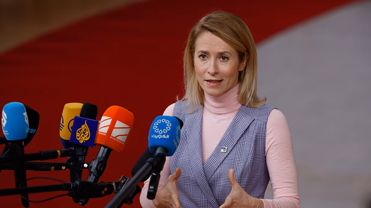 Kaja Kallas to push new Iran sanctions after deadly crackdown