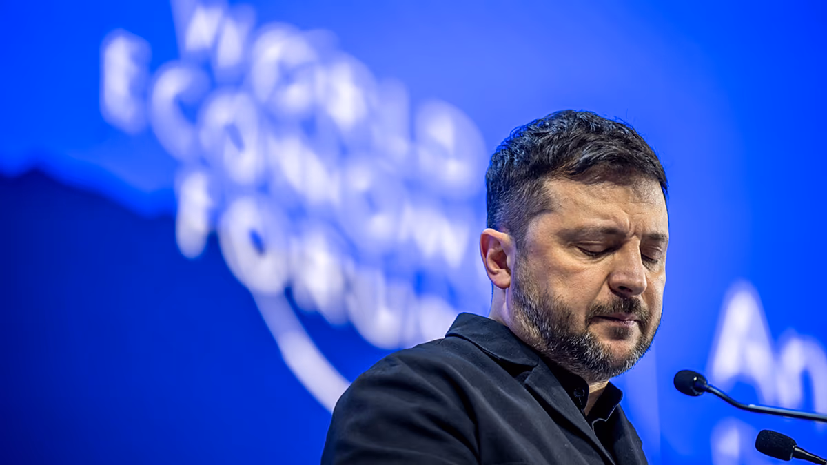 Zelenskyy says Europe ‘looks lost’ and living in ‘Groundhog Day’ in scathing Davos address