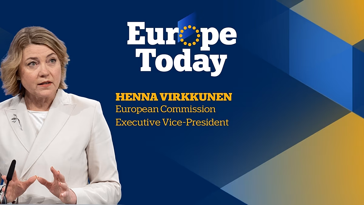 Europe Today: Exclusive interview with EU Commission Executive Vice-President Henna Virkkunen