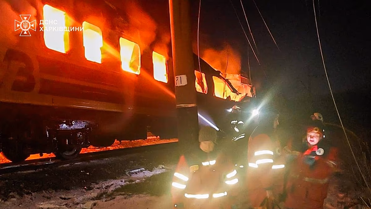 Russia strikes passenger train in Ukraine, killing five
