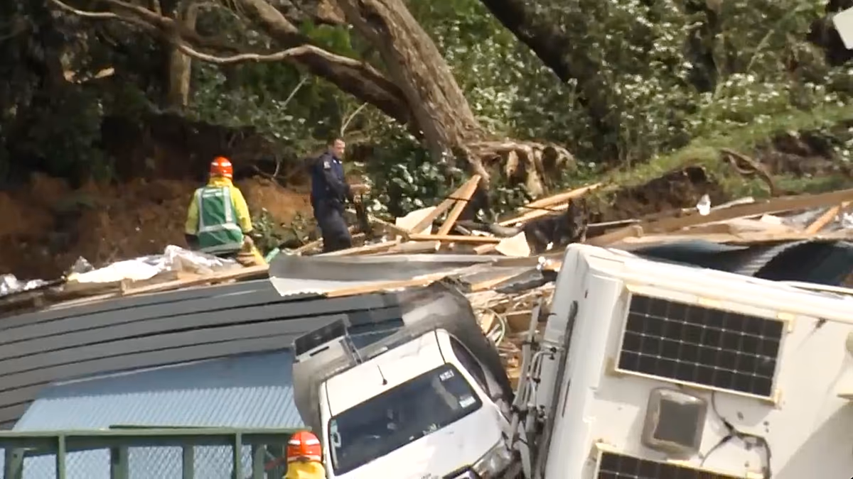 Video. New Zealand landslide traps campers, children among the missing