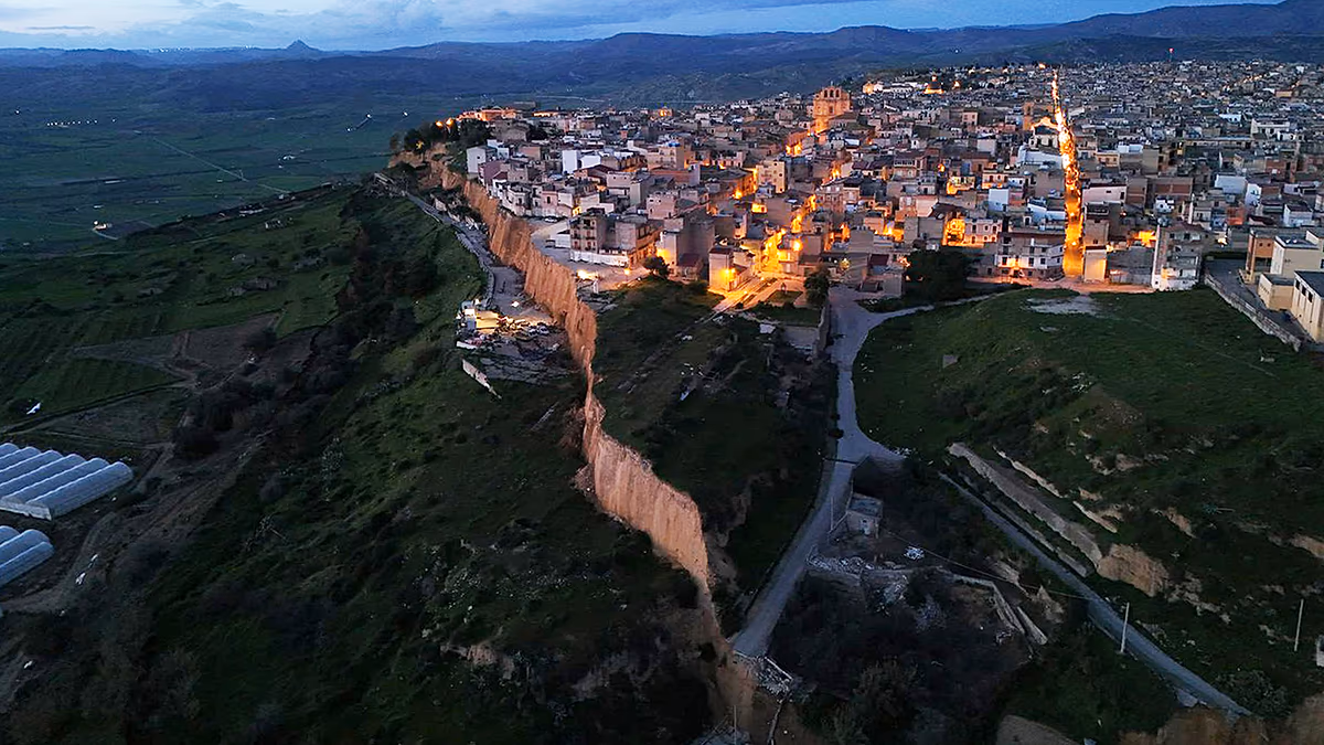 ‘We’re tired of counting damages’: Call for climate funds after landslide devastates Sicilian town