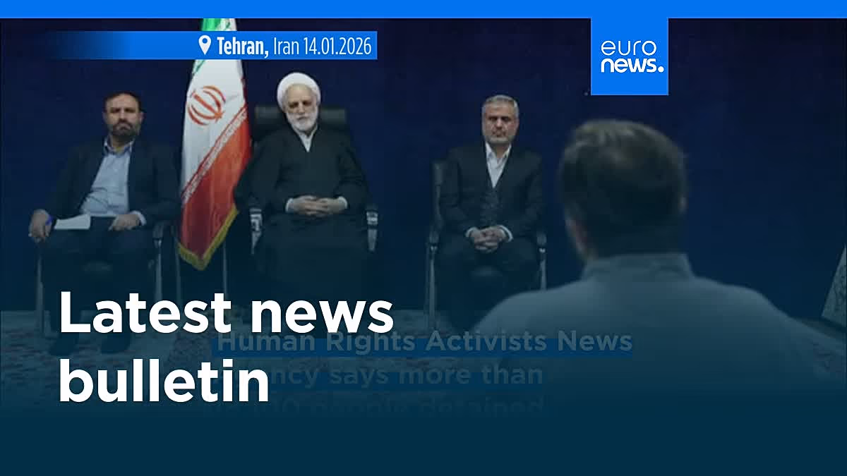 Video. Latest news bulletin | January 14th, 2026 – Evening