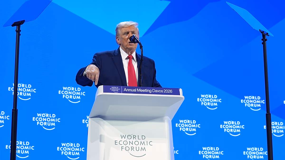 Video. Trump in Davos: ‘What I’m asking for is a piece of ice’