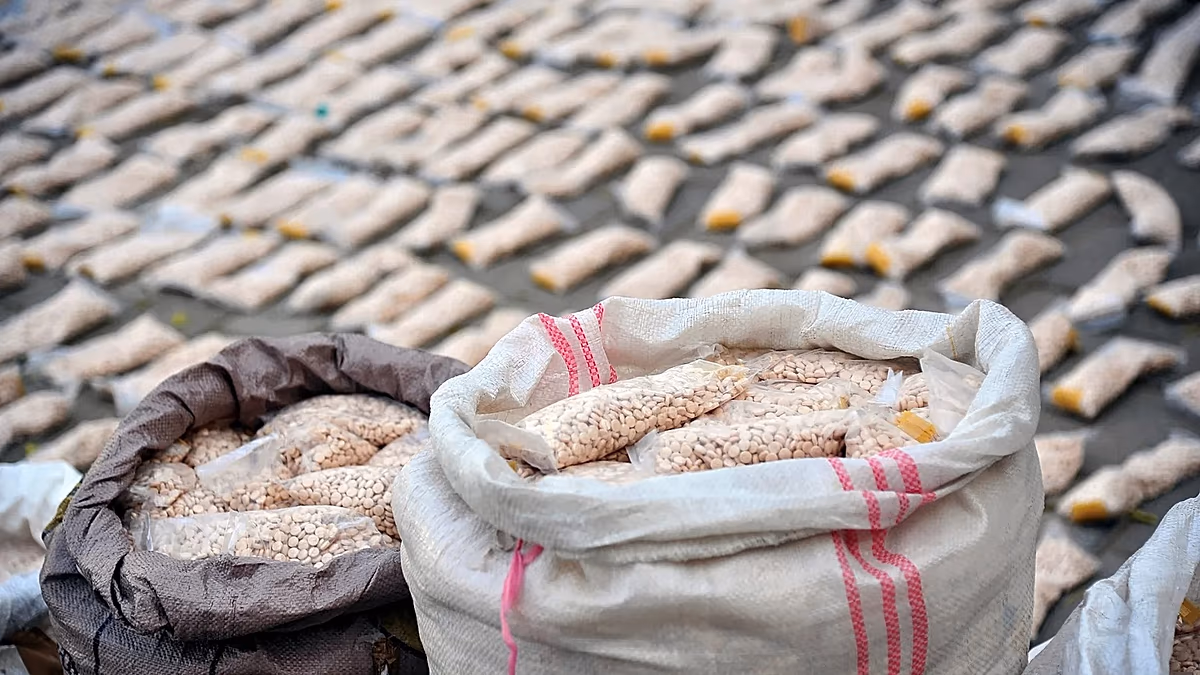 Police seize 1,000 tonnes of chemicals in ‘largest-ever’ drugs bust, Europol says