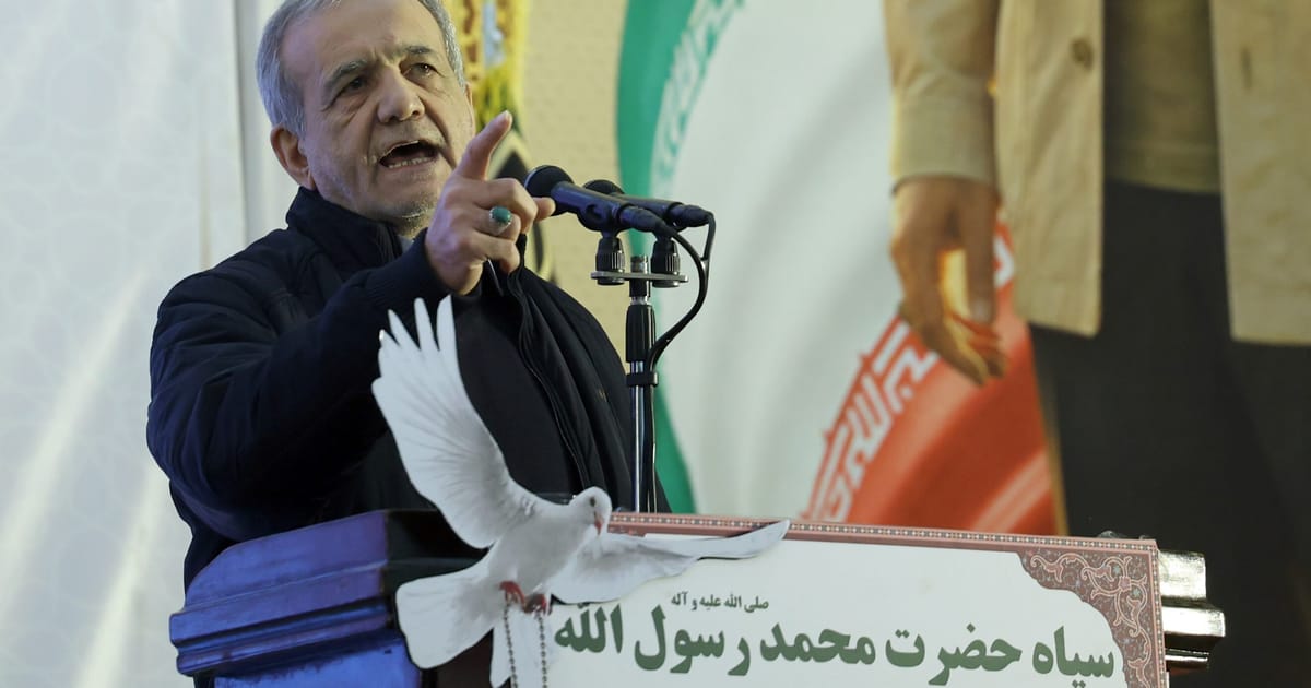 Iran’s president blames US, Israel and Europe for fueling violent protests – POLITICO