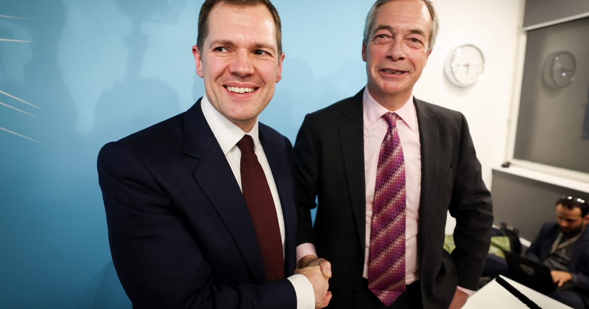 Nigel Farage’s biggest Tory defection is a gamble for Reform – POLITICO